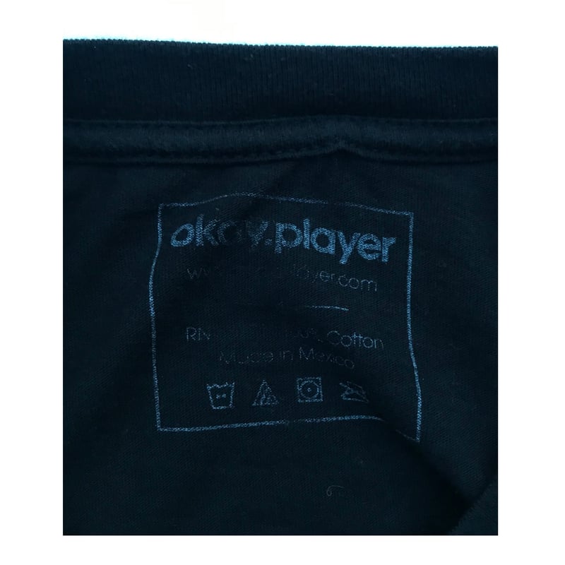 okayplayer Tシャツ ネイビー okayplayer. 🔉 Tee Size-L | kiraku Store