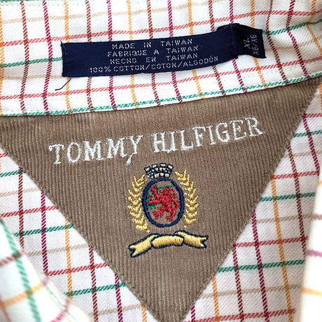 TOMMY HILFIGER CHECK SHIRT size XL