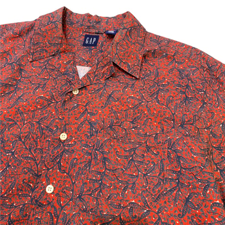 00's GAP OPEN COLLAR SHIRT size L