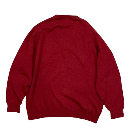 L.L.Bean Knit Size-XL  100%LAMBSWOOL MADE IN SCOTLAND 80s~