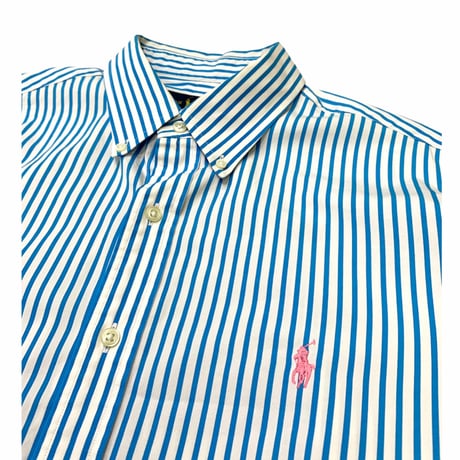 Ralph Lauren L/S Striped Shirt size L程