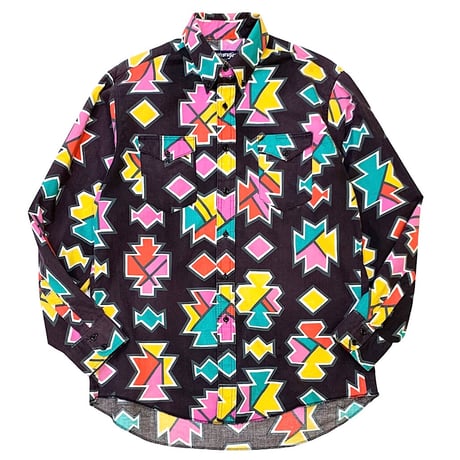 WRAGLER COTTON L/S SHIRT size L程
