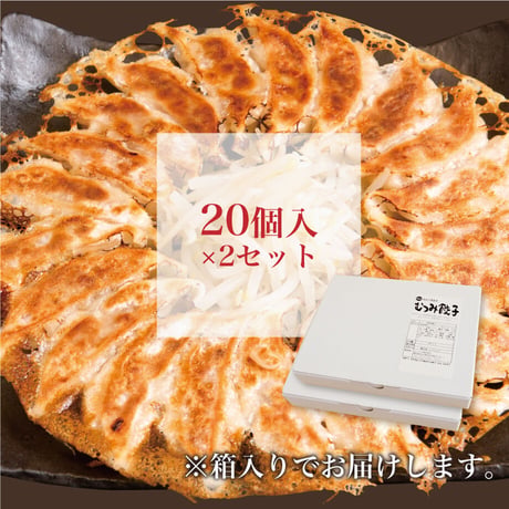 むつみ餃子【冷凍】 20個入×2セット