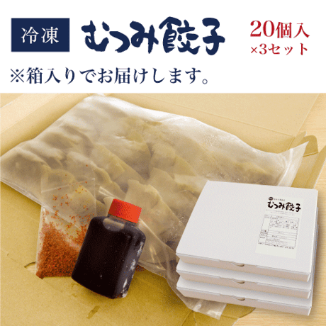むつみ餃子【冷凍】 20個入×3セット