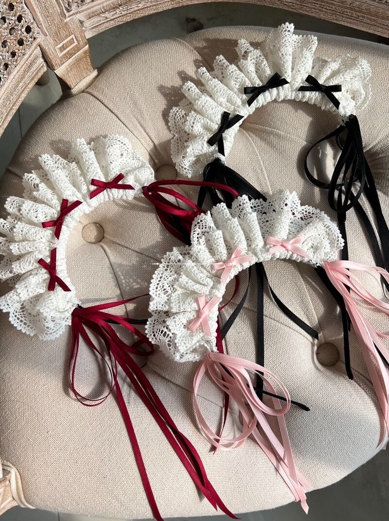 ヘアリボン　カチューシャ　ハンドメイド お取り寄せ】リボンリボンメイドカチューシャ【6色】 | はれあめ