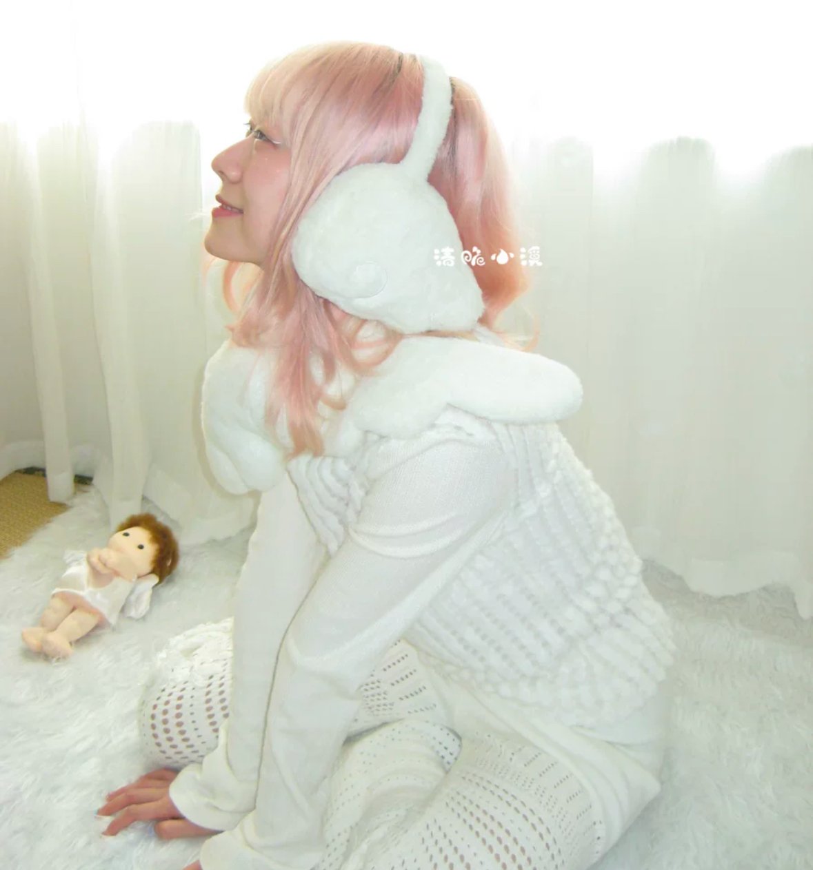 清脆小溪】天使の羽根イヤーマフ | はれあめ