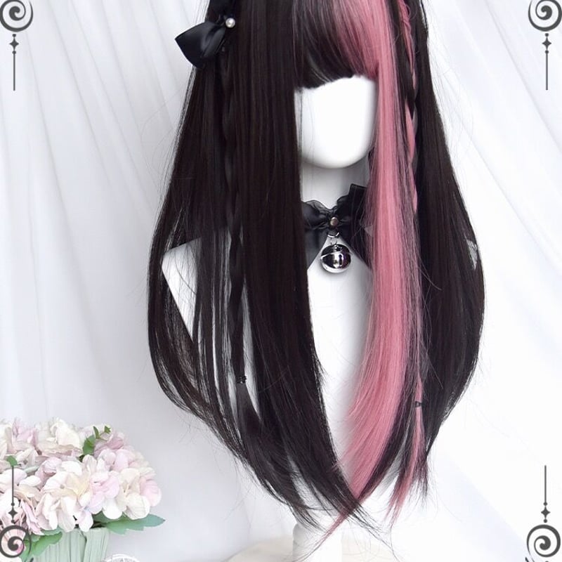 お取り寄せ】【斯万家】ワンポイントカラーウィッグ 【2色】 | はれあめ