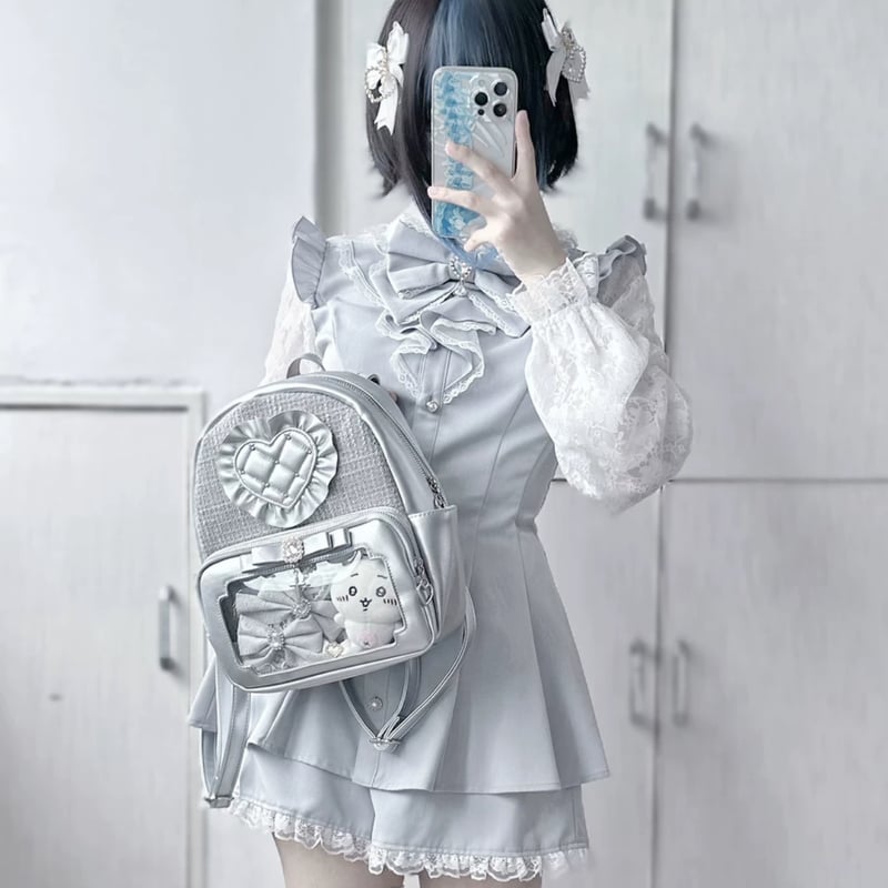 地雷系 リュック ゆめかわ♡地雷系ねこ耳ミニリュック bag16 | ゆめかわガール