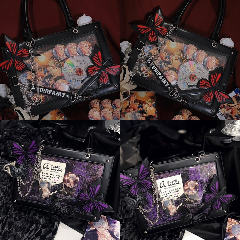 お取り寄せ】【YuniFairy】迷宮蝶々痛バッグ【11色】 | はれあめ