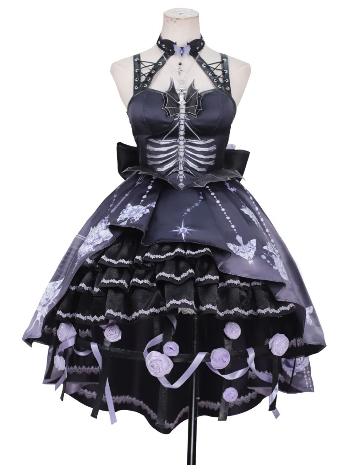 樱洛芙】スカルプリンセスドレス&ボーンパニエ | はれあめ 樱洛芙】スカルプリンセスドレス&ボーンパニエ | はれあめ