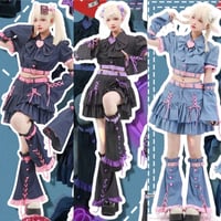 【お取り寄せ】【Bubble Trap】スイートハートデニムセットアップ【3種】
