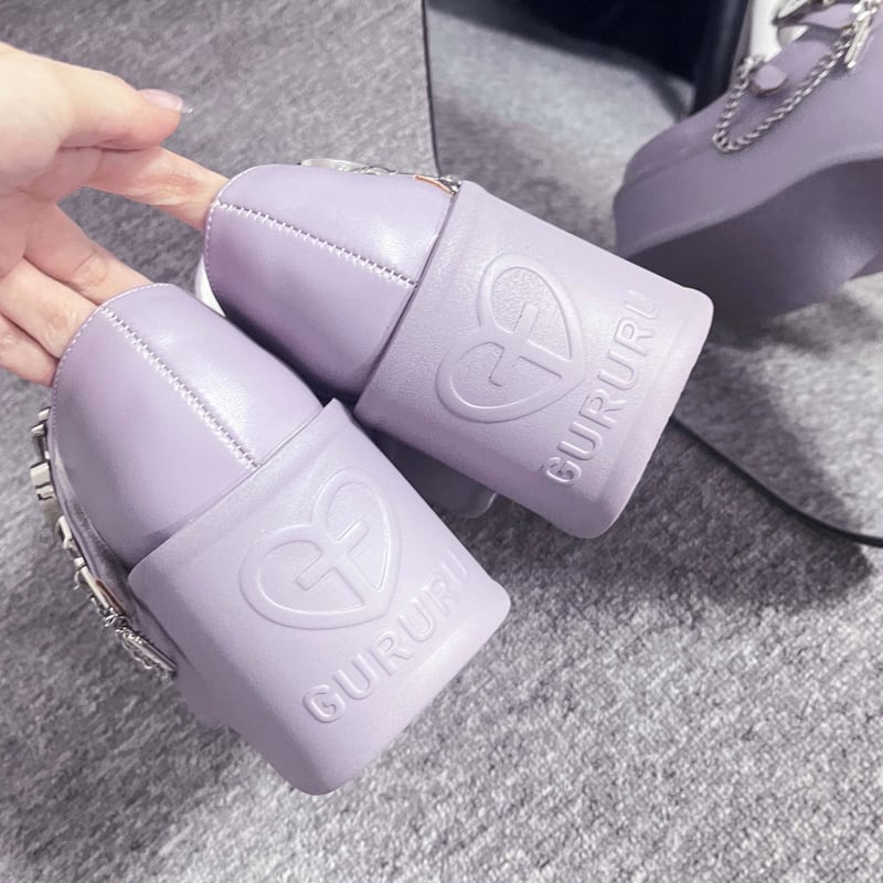 お取り寄せ】【GURURU】お注射厚底シューズ【3色】 | はれあめ