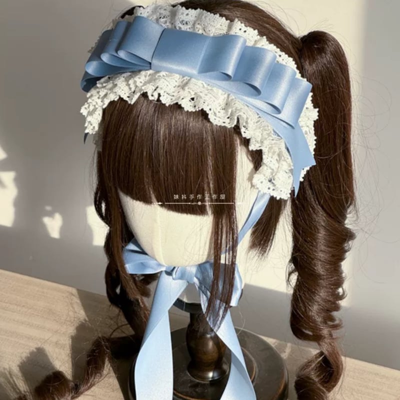 お取り寄せ】チュール付きリボンヘッドドレス【2色】 | はれあめ お取り寄せ】チュール付きリボンヘッドドレス【2色】 | はれあめ