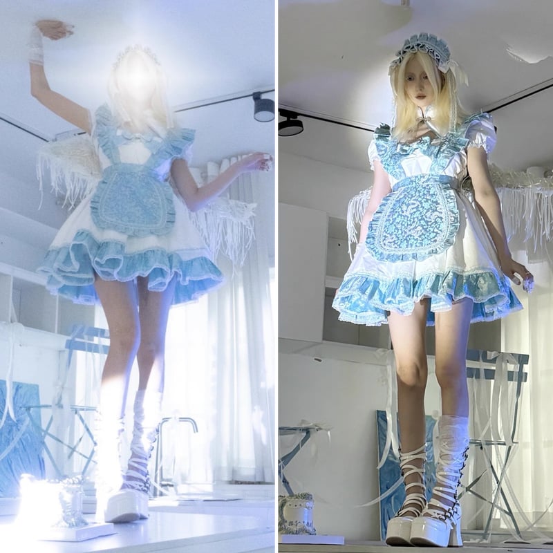 hina's shop様へ♥ 巡音ルカ×ちゃむちゃむBIG CUTSEW☆缶バッジ2個付き | NIER CLOTHING