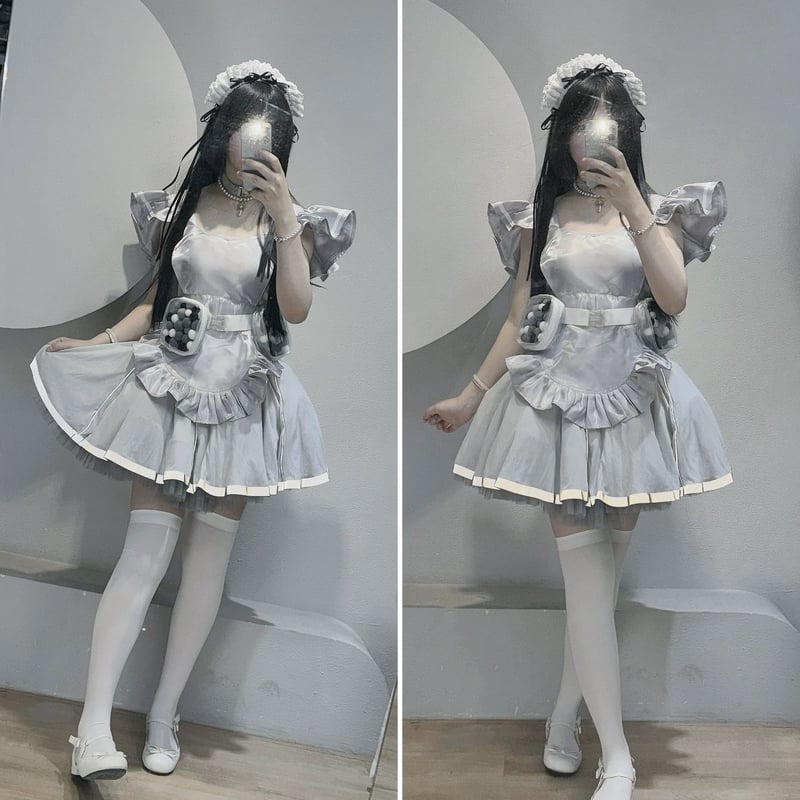 お取り寄せ】【末日机械A】バトルメイドエプロン【3色】 | はれあめ