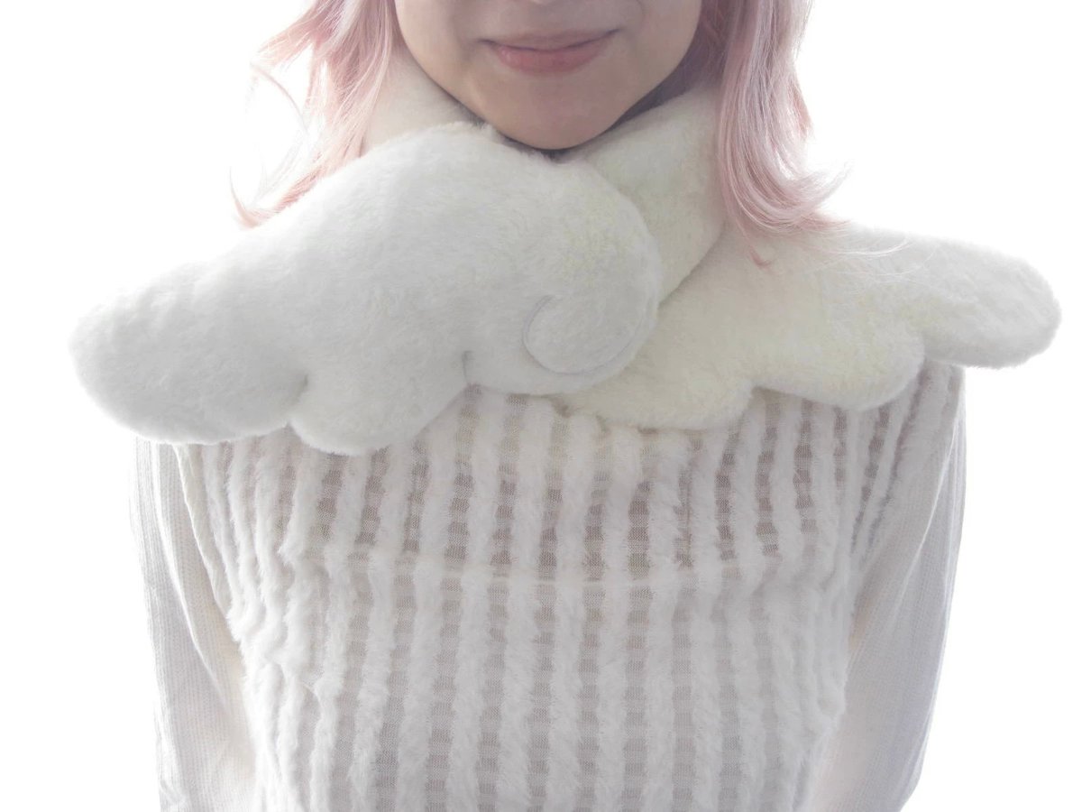 即購可　清脆小溪＊Angel&Hug＊エンジェル ふわふわ羽根付きイヤーマフ 即購可 清脆小溪＊Angel&Hug＊エンジェル ふわふわ羽根付きイヤーマフ