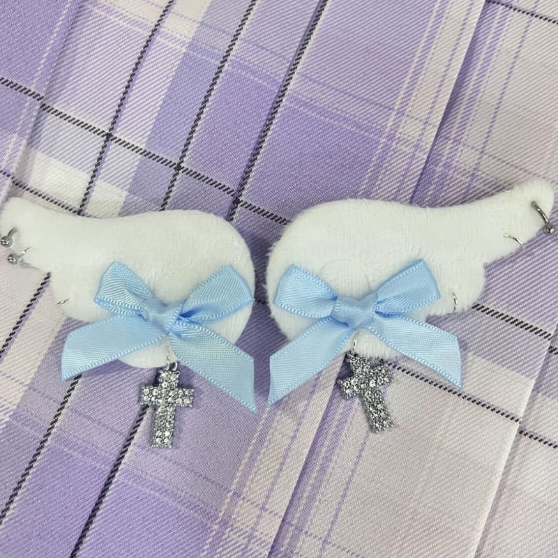 1Gangster Inn】堕天使の羽根ピン【4色】 | はれあめ