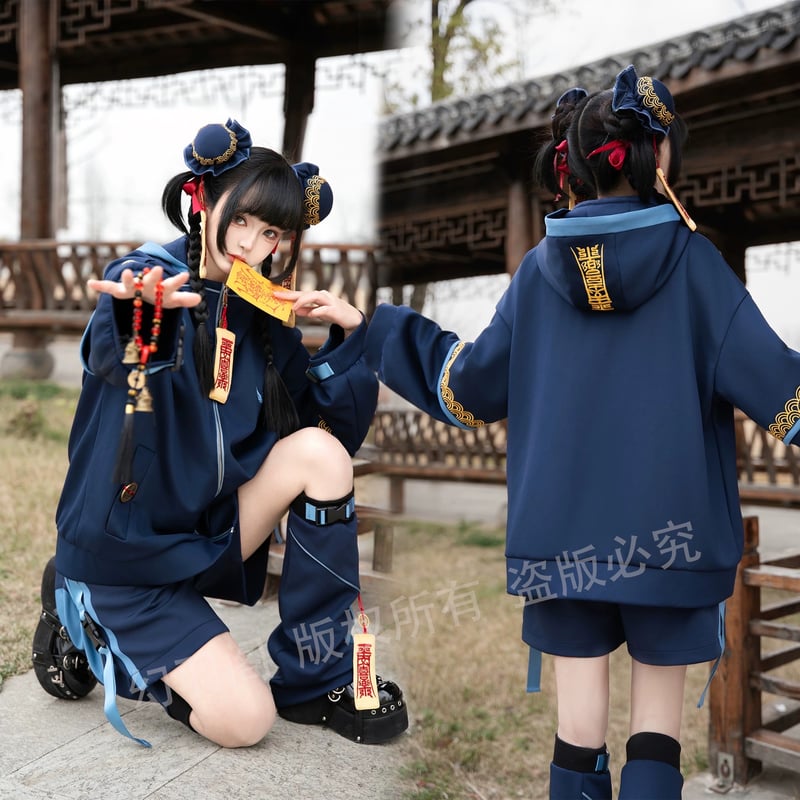 キョンシーCAMP出品 お取り寄せ】【genu pavilion】リトルキョンシーセットアップ | はれあめ