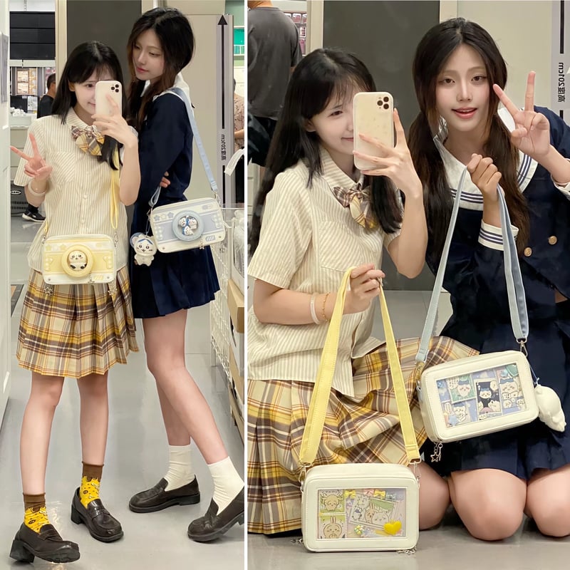 绿山墙】カメラ型痛バッグ【7色】 | はれあめ