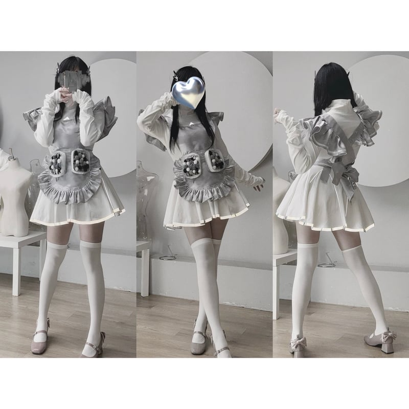 お取り寄せ】【末日机械A】バトルメイドエプロン【3色】 | はれあめ