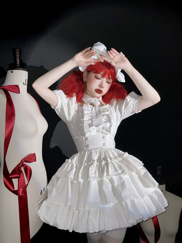 catcocoon クラシカルドール ロリィタ セットアップ ホワイト