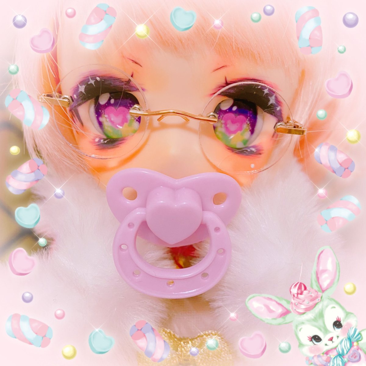 ぬいぐるみ&ドール向けミニチュアおしゃぶり | はれあめ ぬいぐるみ&ドール向けミニチュアおしゃぶり | はれあめ