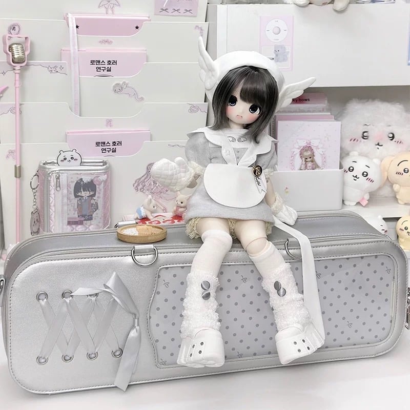 はれあめ MDDサイズ 棺桶型ドールバッグ ホワイト はれあめ MDDサイズ 棺桶型ドールバッグ ホワイト Amazon.co.jp