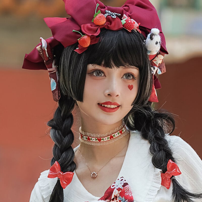 人间碎片】ワイヤー入りビッグリボンカチューシャ【9色】 | はれあめ