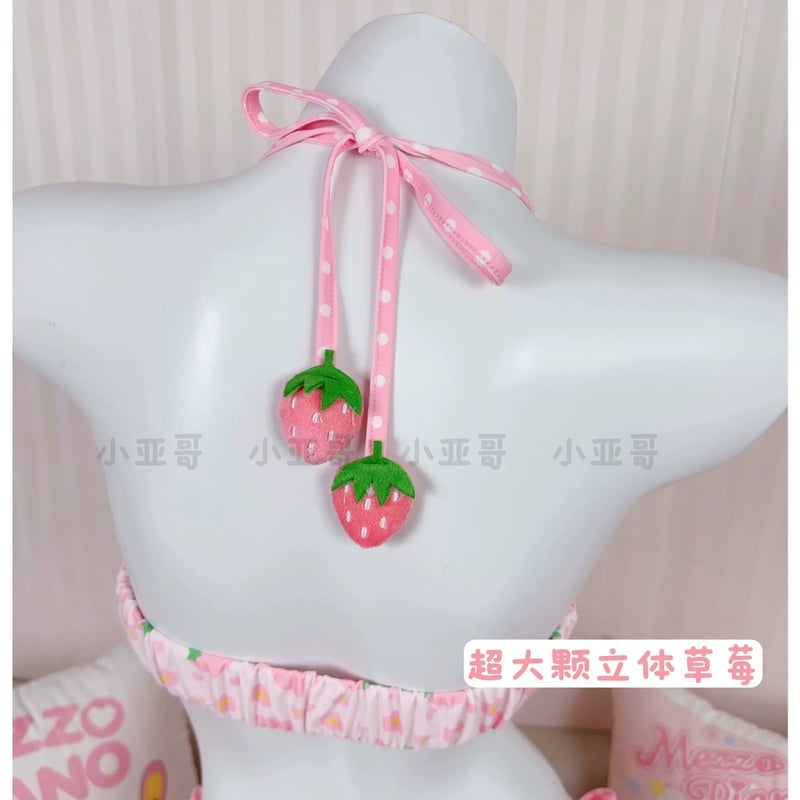 いちごみるく出品ページ お取り寄せ/即納品】【小亚哥】いちごみるくビキニ | はれあめ