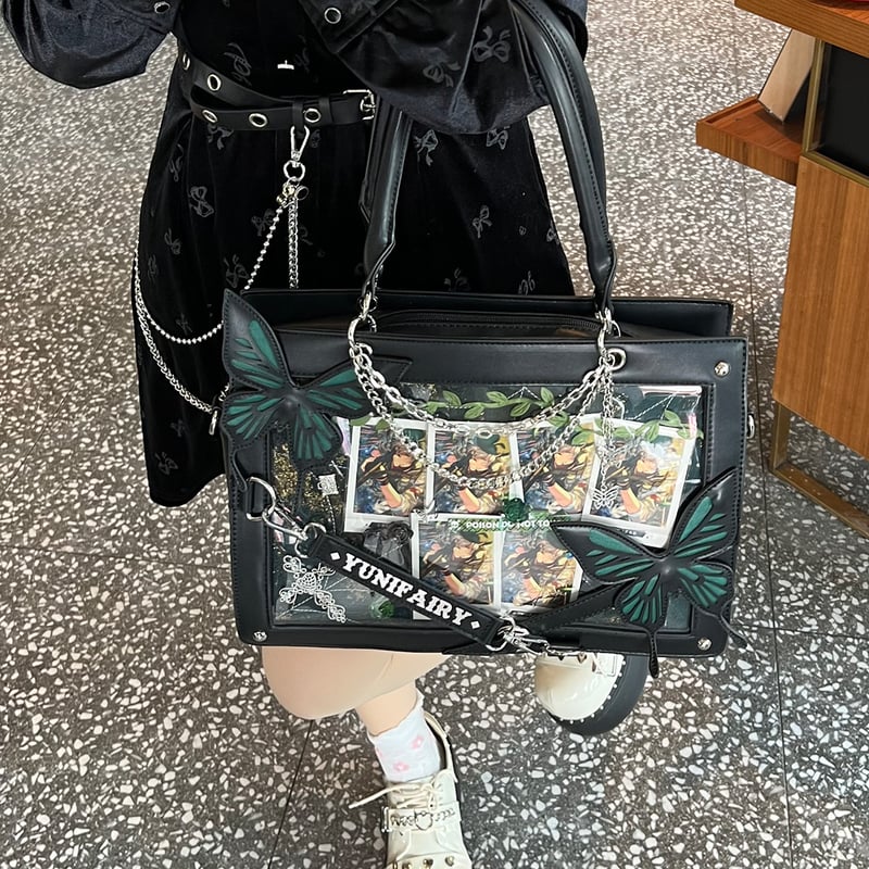 お取り寄せ】【YuniFairy】迷宮蝶々痛バッグ【11色】 | はれあめ