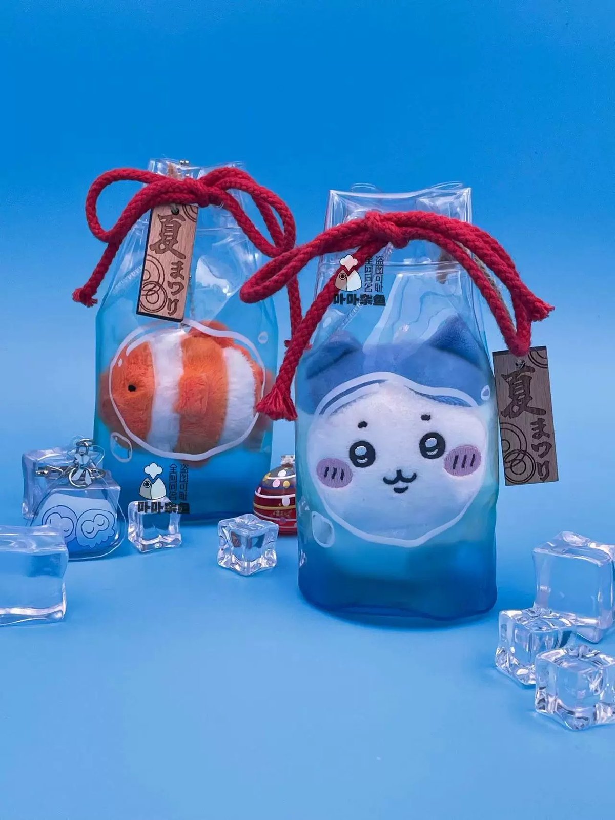 金魚バッグ ピンク 和装小物 金魚 巾着 ポーチ T70802 ポーチ 金魚巾着