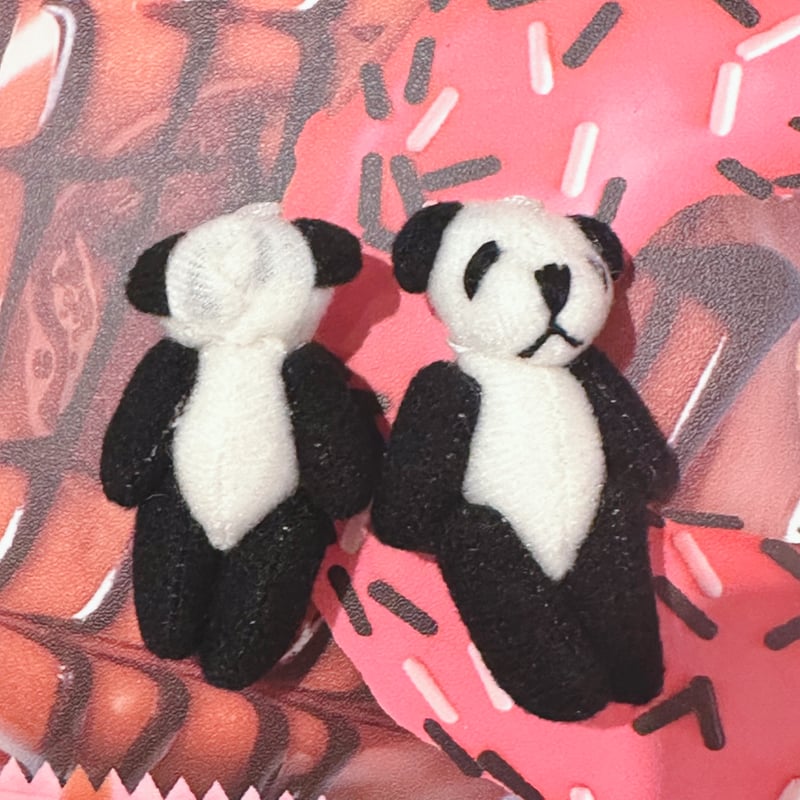 Daisy pond Motoko ハンドメイドテディベアパンダぬいぐるみ