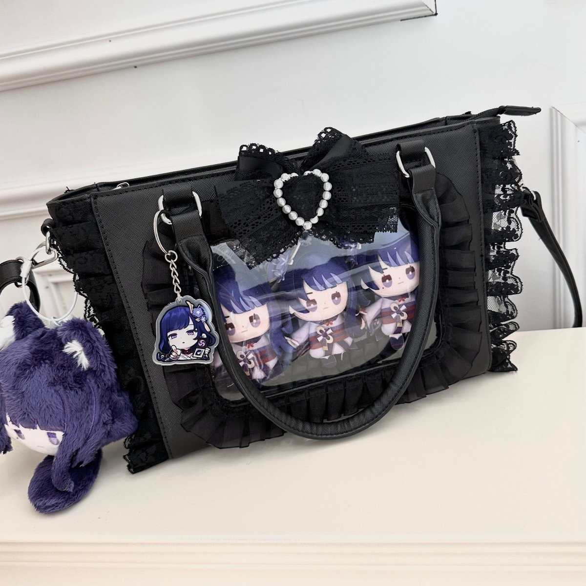 ハレルヤベイビー 痛バッグ 故障天使】地雷系フリル痛バッグ【2色】 | はれあめ