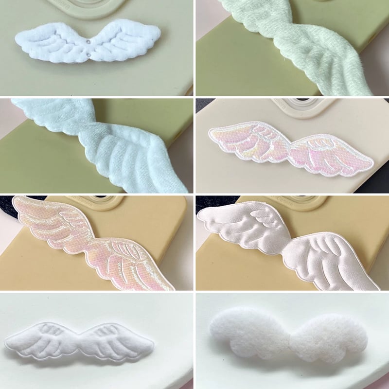 天使の羽根布パーツ10枚入り【8種類】 | はれあめ 