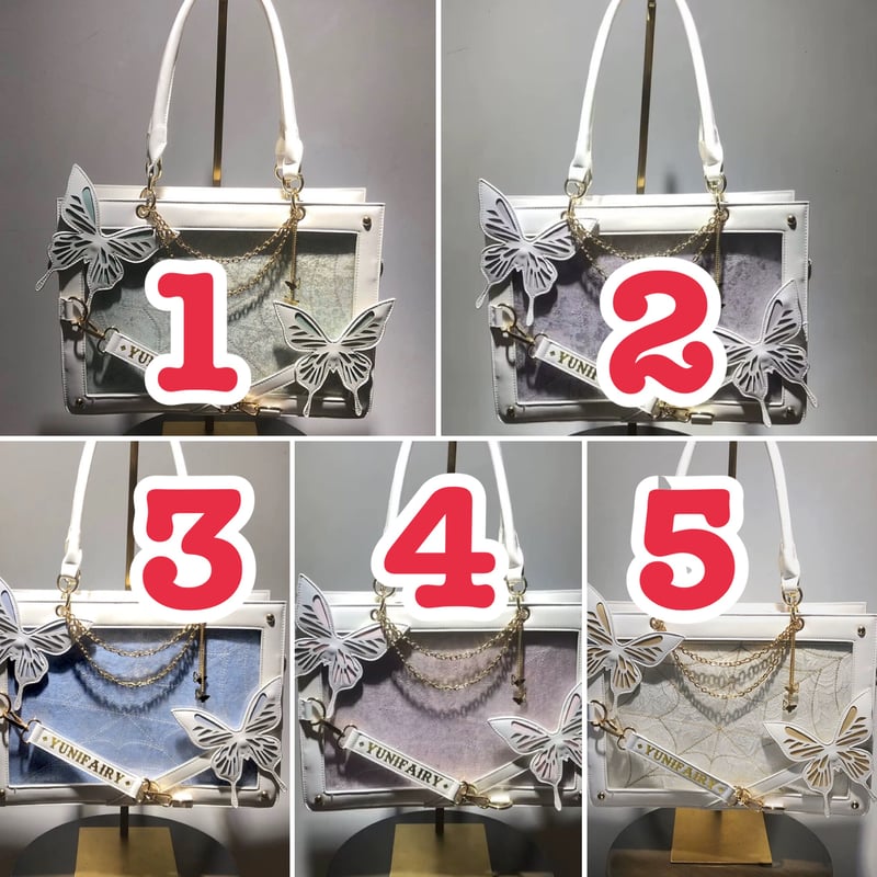 お取り寄せ】【YuniFairy】迷宮蝶々痛バッグ【11色】 | はれあめ