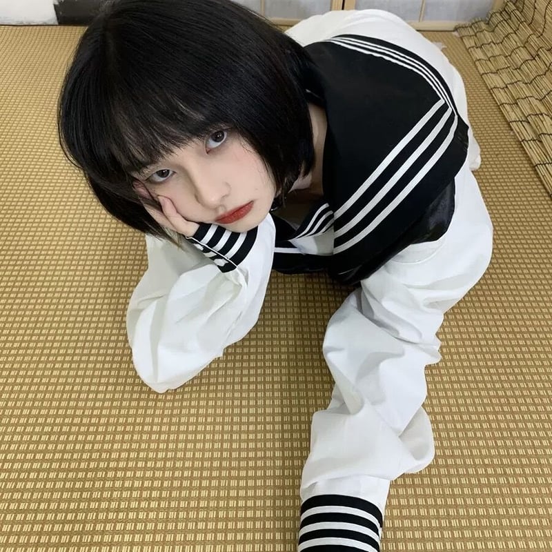 お取り寄せ】【Nono的房】ゆるゆるセーラーワンピース | はれあめ お取り寄せ】【Nono的房】ゆるゆるセーラーワンピース | はれあめ