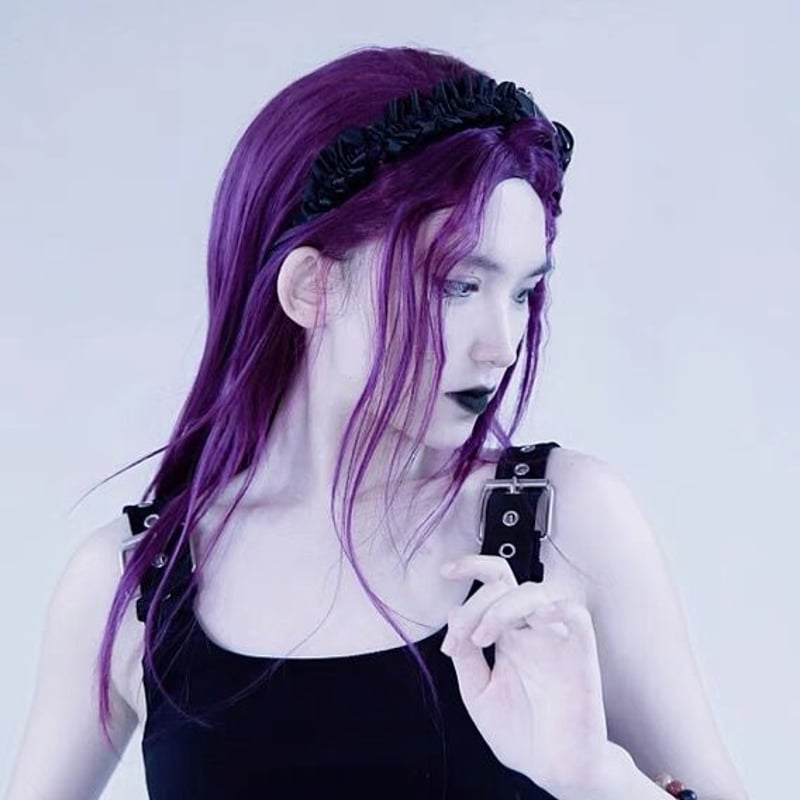 ALEXANDERE カチューシャ   【値下げ交渉可】 お取り寄せ】【Strange Sugar】安ピンフリルカチューシャtype.02