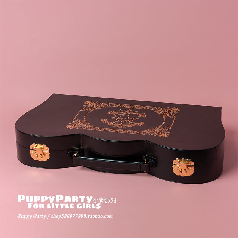 お取り寄せ】【PuppyParty】秘密の宝箱トランク【2色】 | はれあめ