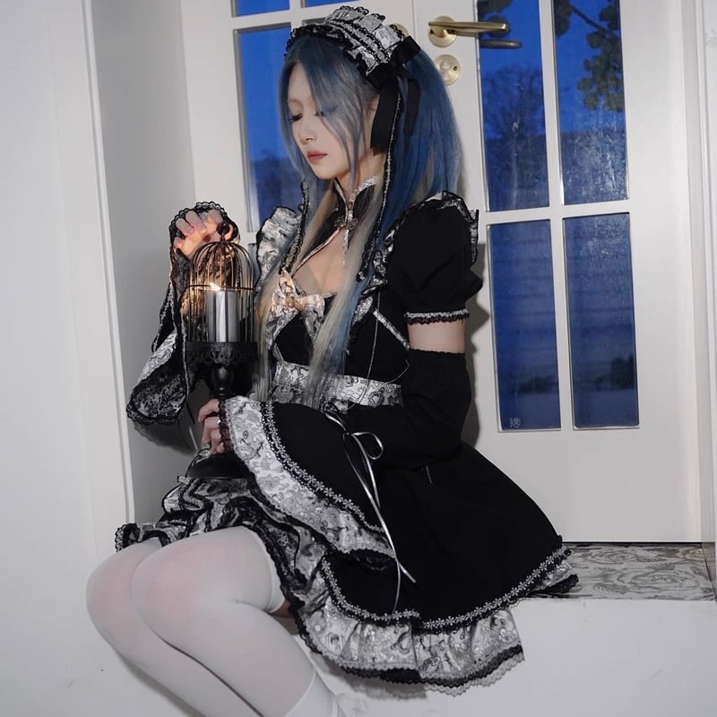 hina's shop様へ♥ お取り寄せ】【SHYSHYBITE】銀龍メイドフルセット【2色】 | はれあめ