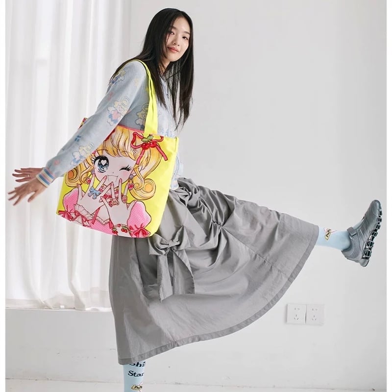 tntntutu×清水】美少女トートバッグ【2色】 | はれあめ