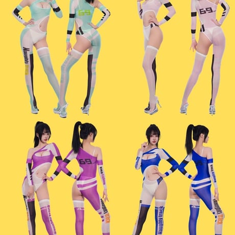 【やんちゃなおじさん】10Dレーシングガールスーツ【5色】