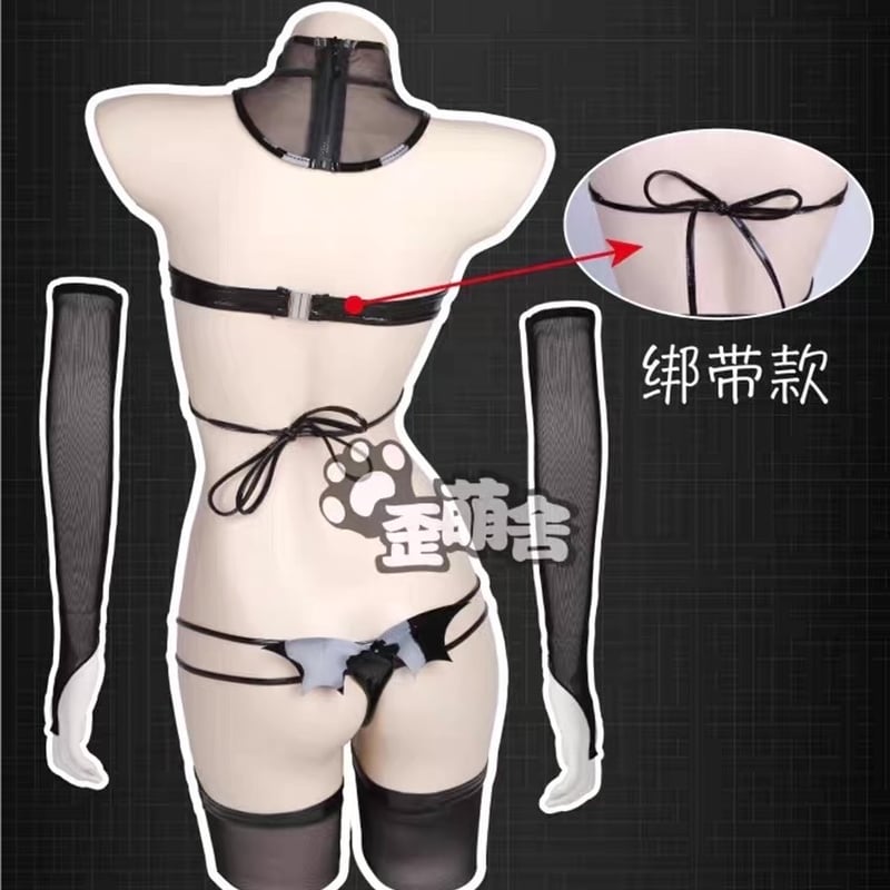 歪萌舎　サキュバス　衣装 歪萌舎】サキュバスビキニ【2種類】 | はれあめ