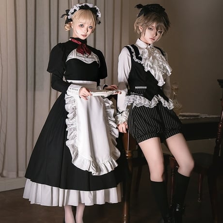 【お取り寄せ】【withpuji】NightPartyメイド/主人フルセット