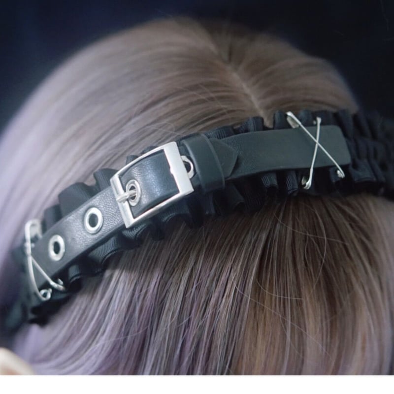 お取り寄せ】【Strange Sugar】安ピンフリルカチューシャtype.02