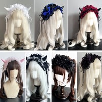 悪魔の角ヘッドドレス【8色】