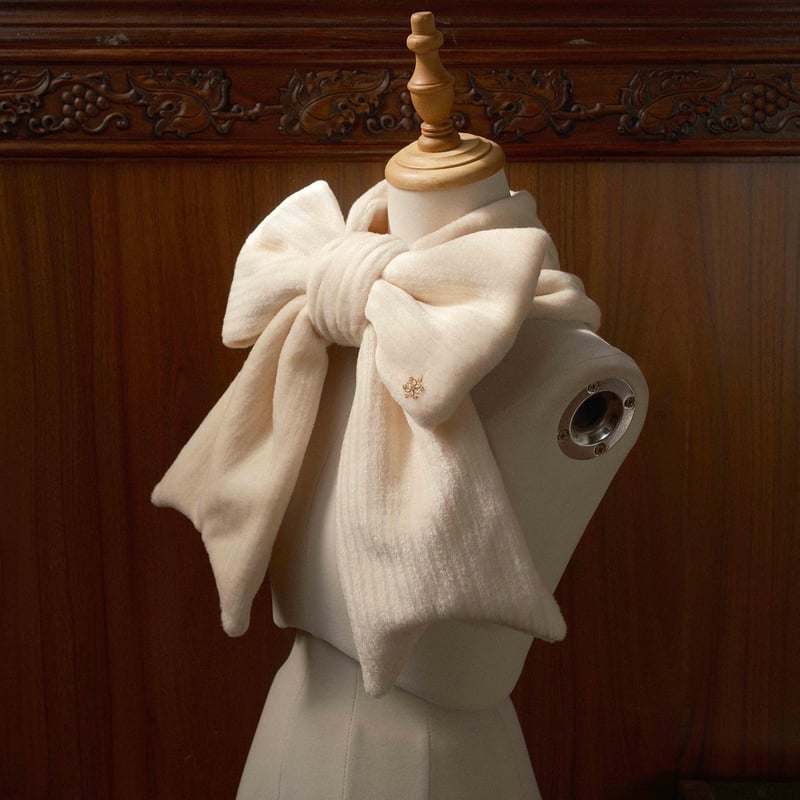 お取り寄せ】【SweetDreamer】おリボンマフラー【3色】 | はれあめ