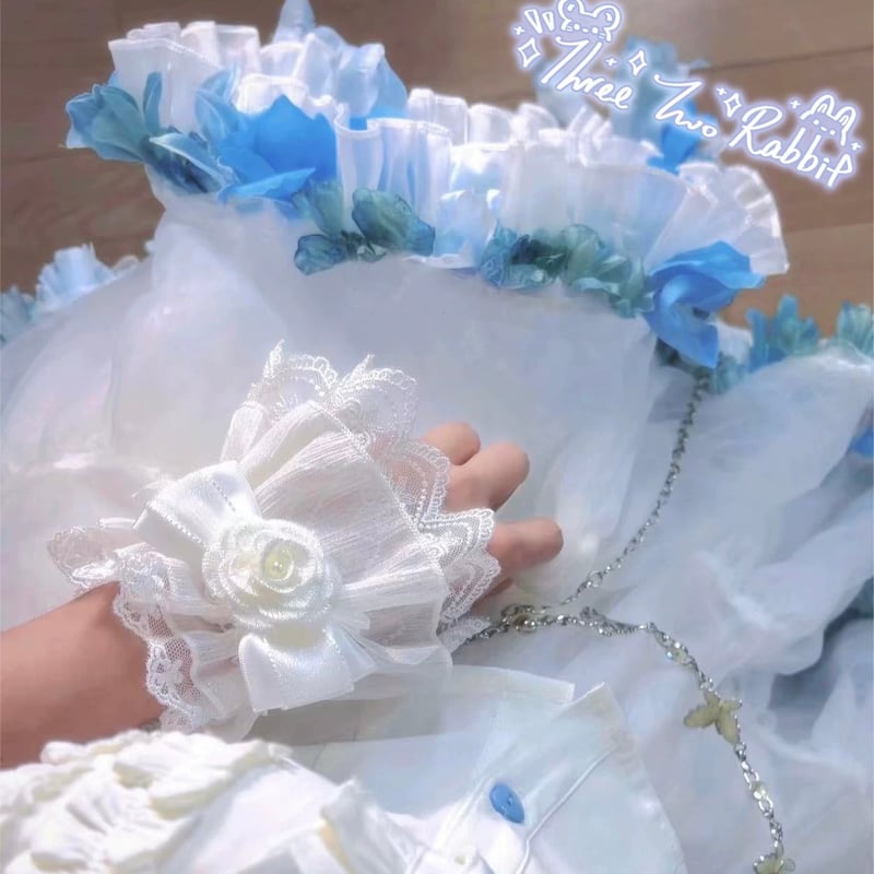お取り寄せ】【ThreeTwoRabbit】花びらパニエ【5色】 | はれあめ