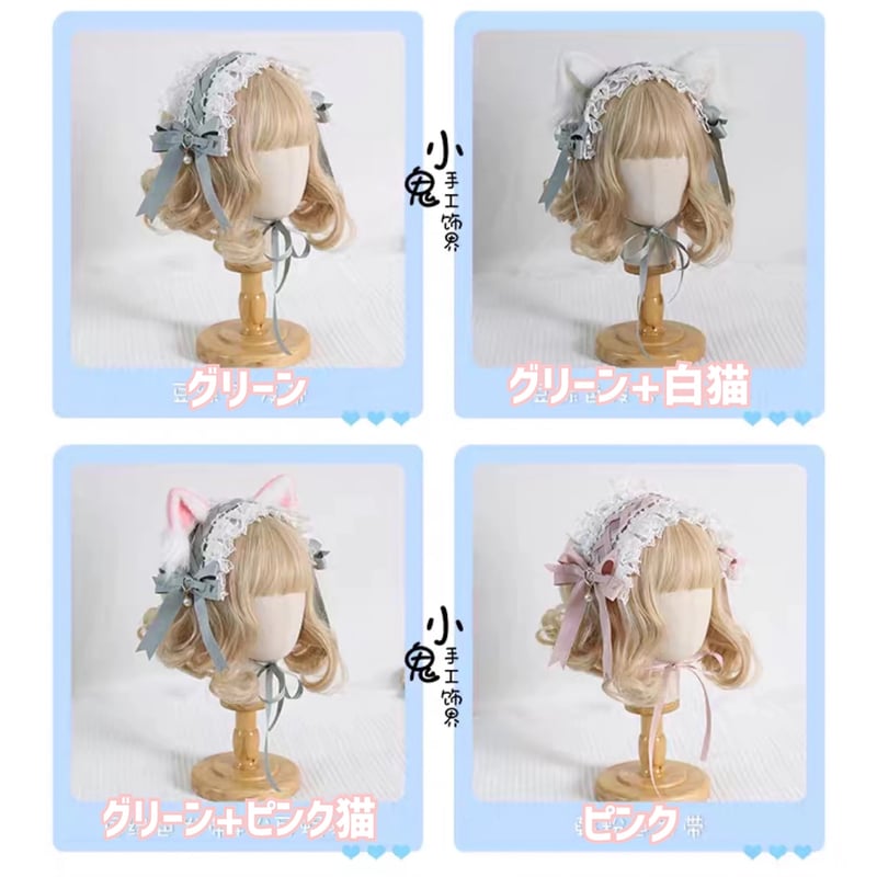 チャイナヘッドドール　猫の人形 白いドレス チャイナヘッドドール - メルカリ