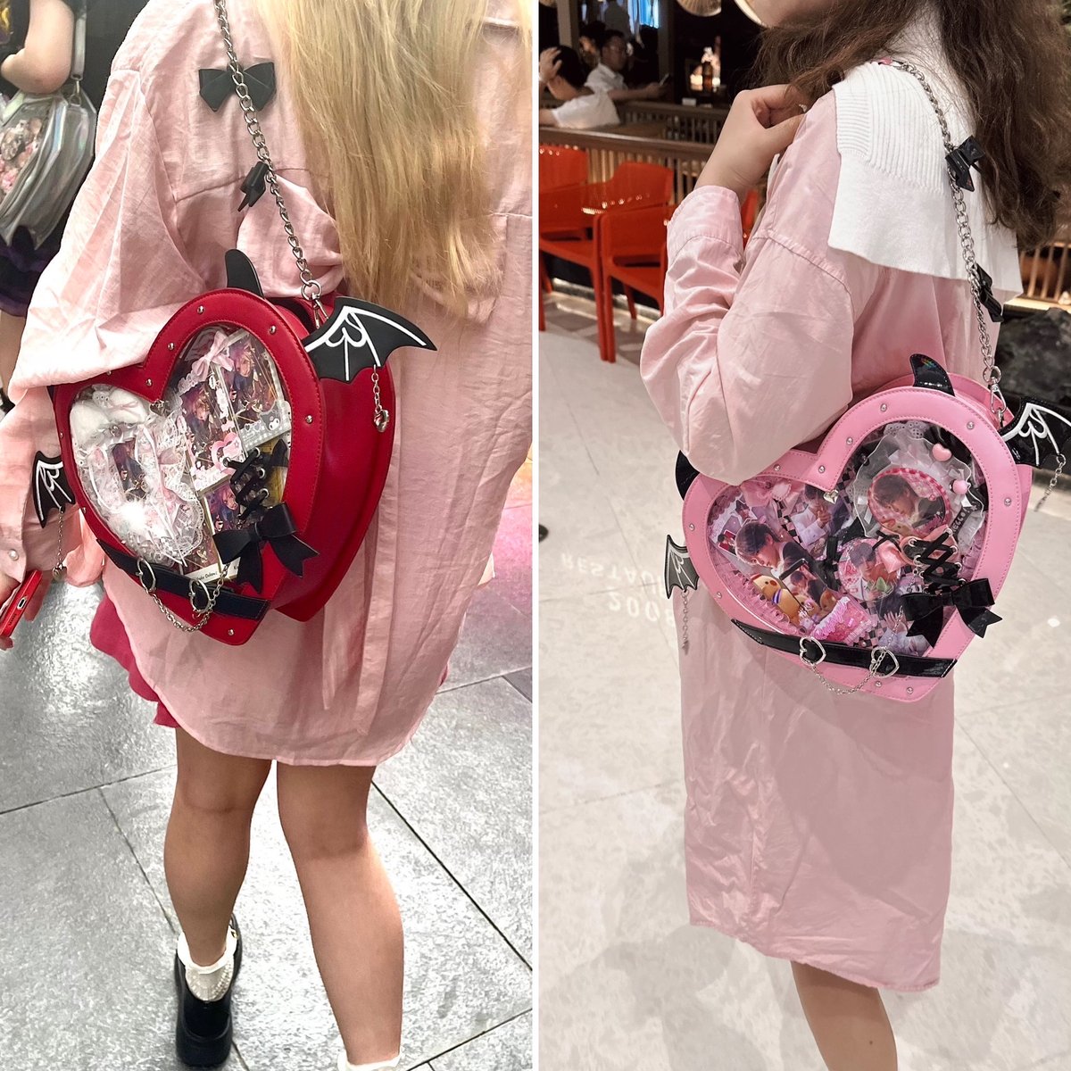 【ななもり。】2022にゅーいやー デフォルメ 80個 痛バ お取り寄せ】【Starry Vibe】デビルハート痛バ【4色】 | はれあめ