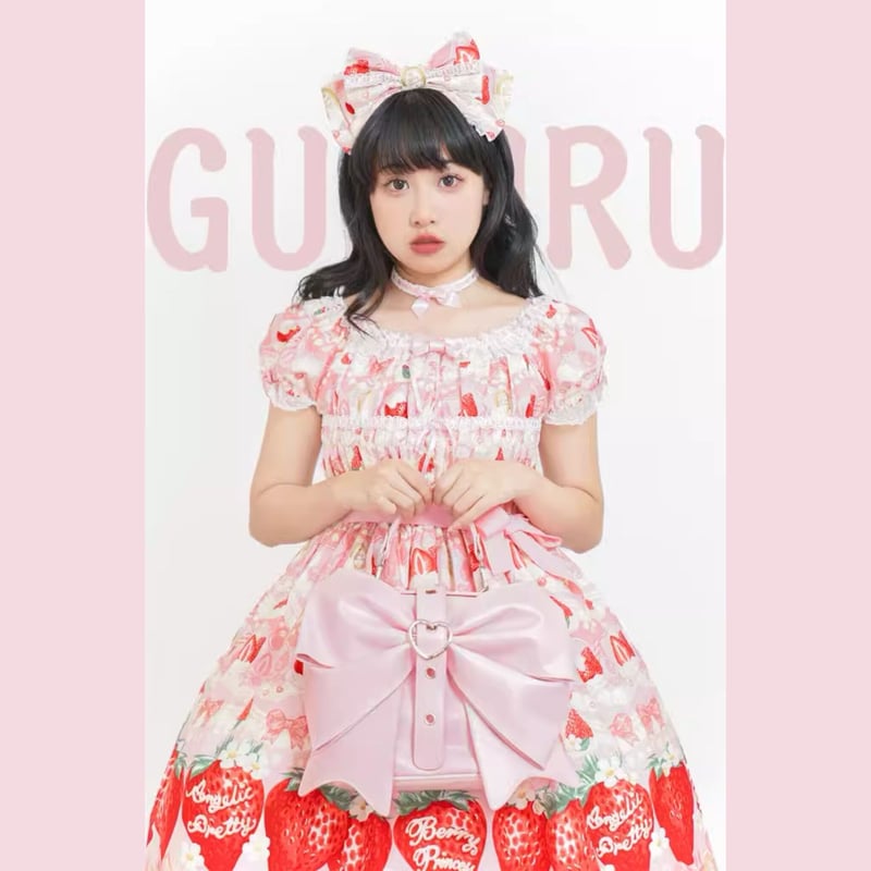 一部カラーはお取り寄せ】【GURURU】メガリボン2wayバッグ【4色 一部カラーはお取り寄せ】【GURURU】メガリボン2wayバッグ【4色